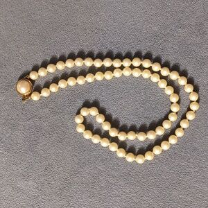 10 Items/$10 Elegant Cream  Faux Pearl Necklace